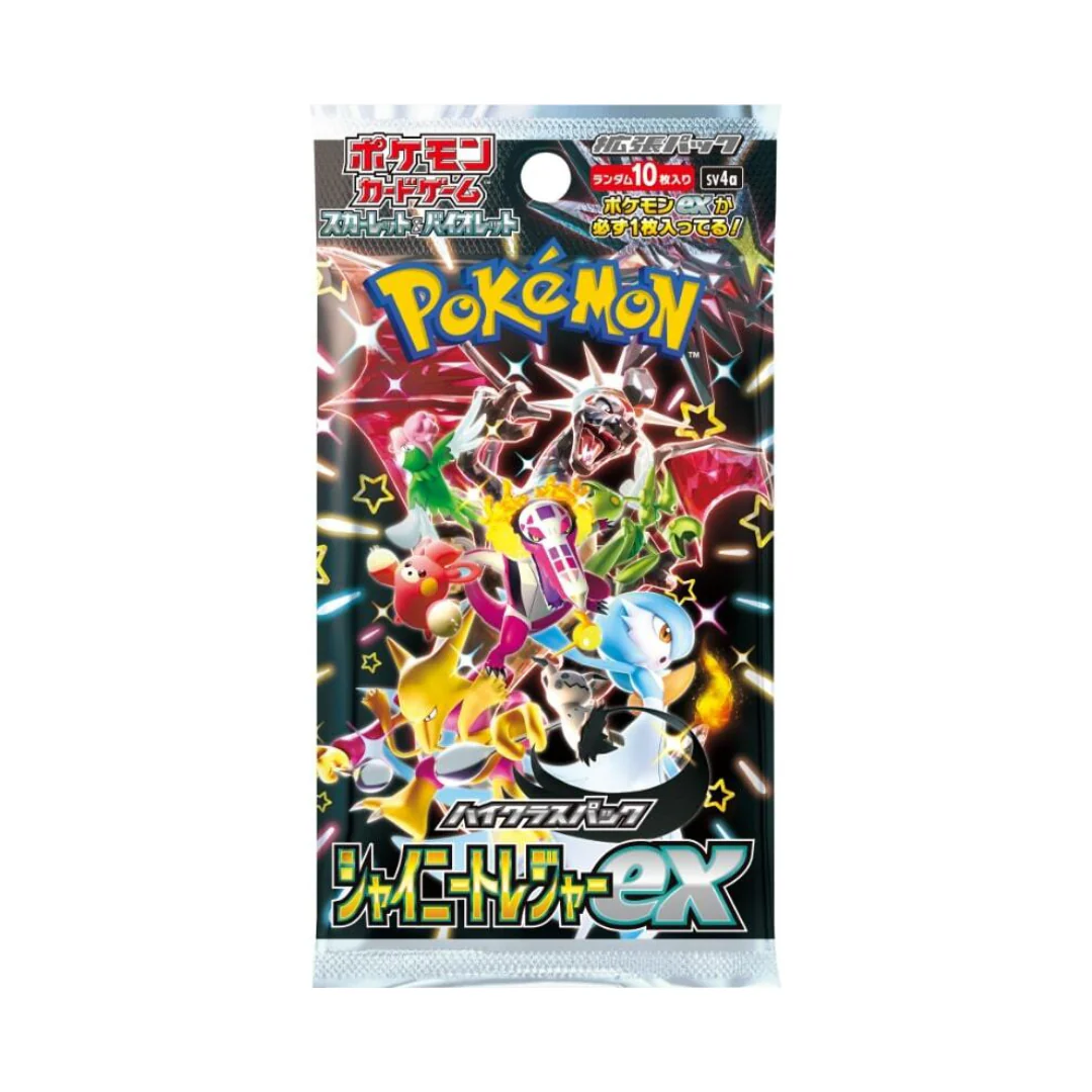 Pokémon Scarlet & Violet Shiny Treasure ex Booster