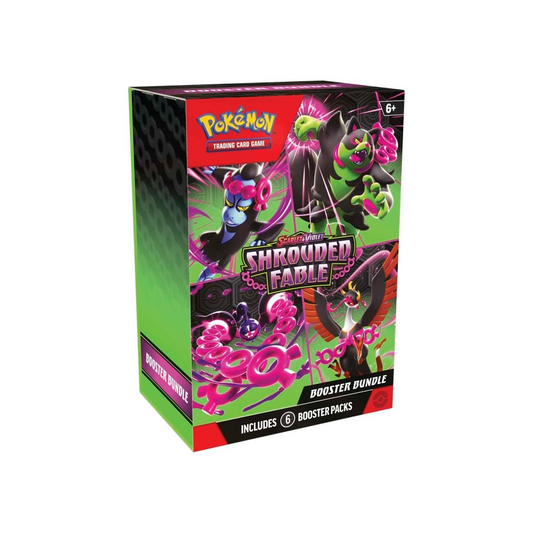 Pokémon Scarlet & Violet Shrouded Fable Booster Bundle Front