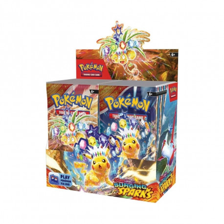 Pokémon Scarlet & Violet Surging Sparks Booster Display