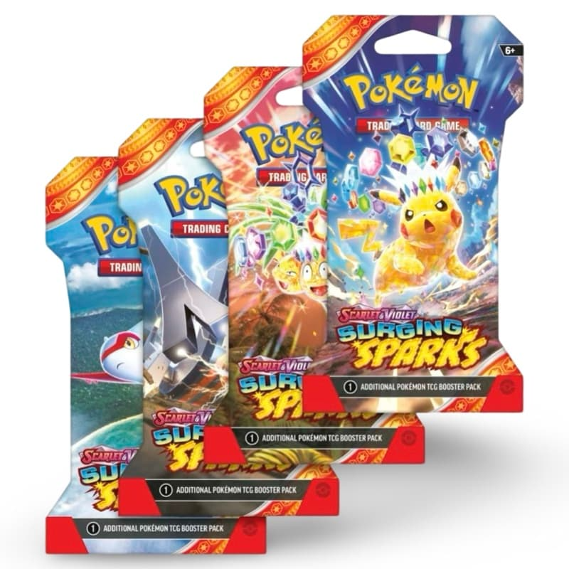 Pokémon Scarlet & Violet Surging Sparks Sleeved Booster Pack