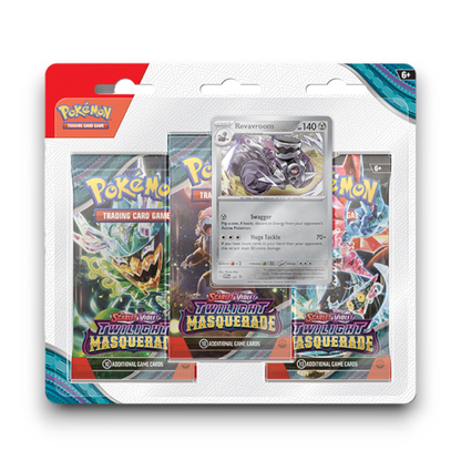 Pokémon Scarlet & Violet Twilight Masquerade 3er Blister