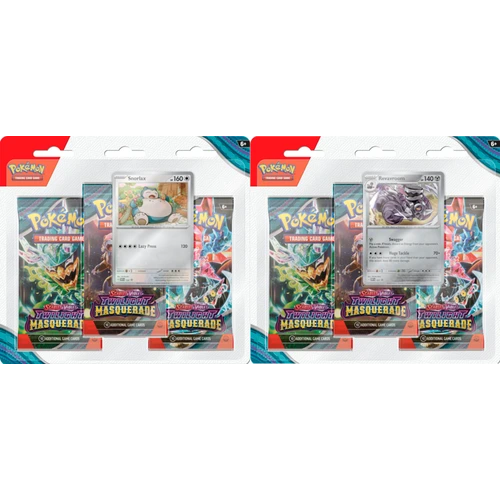 Pokémon Scarlet & Violet Twilight Masquerade 3er Blister