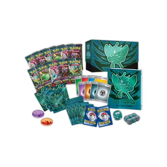 Pokémon Scarlet & Violet Twilight Masquerade Elite Trainer Box Content