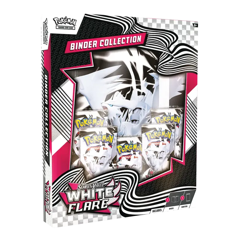 Pokémon Scarlet & Violet White Flare Binder Collection