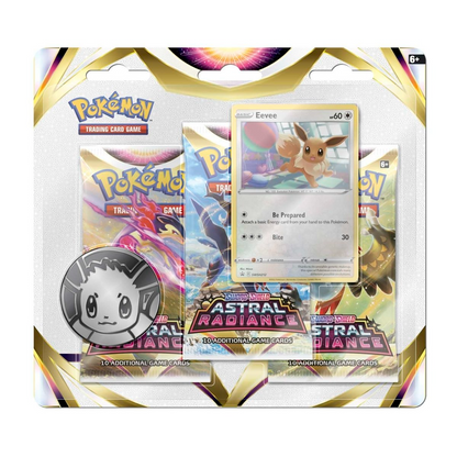 Pokémon Sword & Shield Astral Radiance 3er Blister Eevee