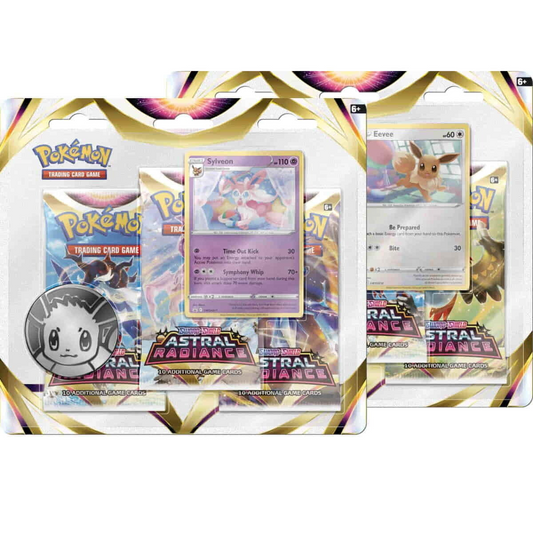 Pokémon Sword & Shield Astral Radiance 3er Blister