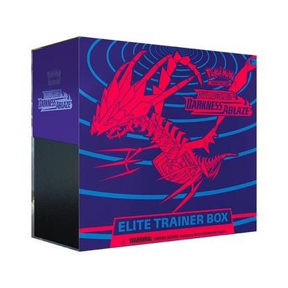 Pokémon Sword & Shield Darkness Ablaze Elite Trainer Box Front