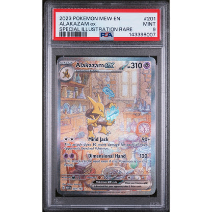 Pokémon - PSA 9 MINT - Alakazam (MEW 201/165) (EN)