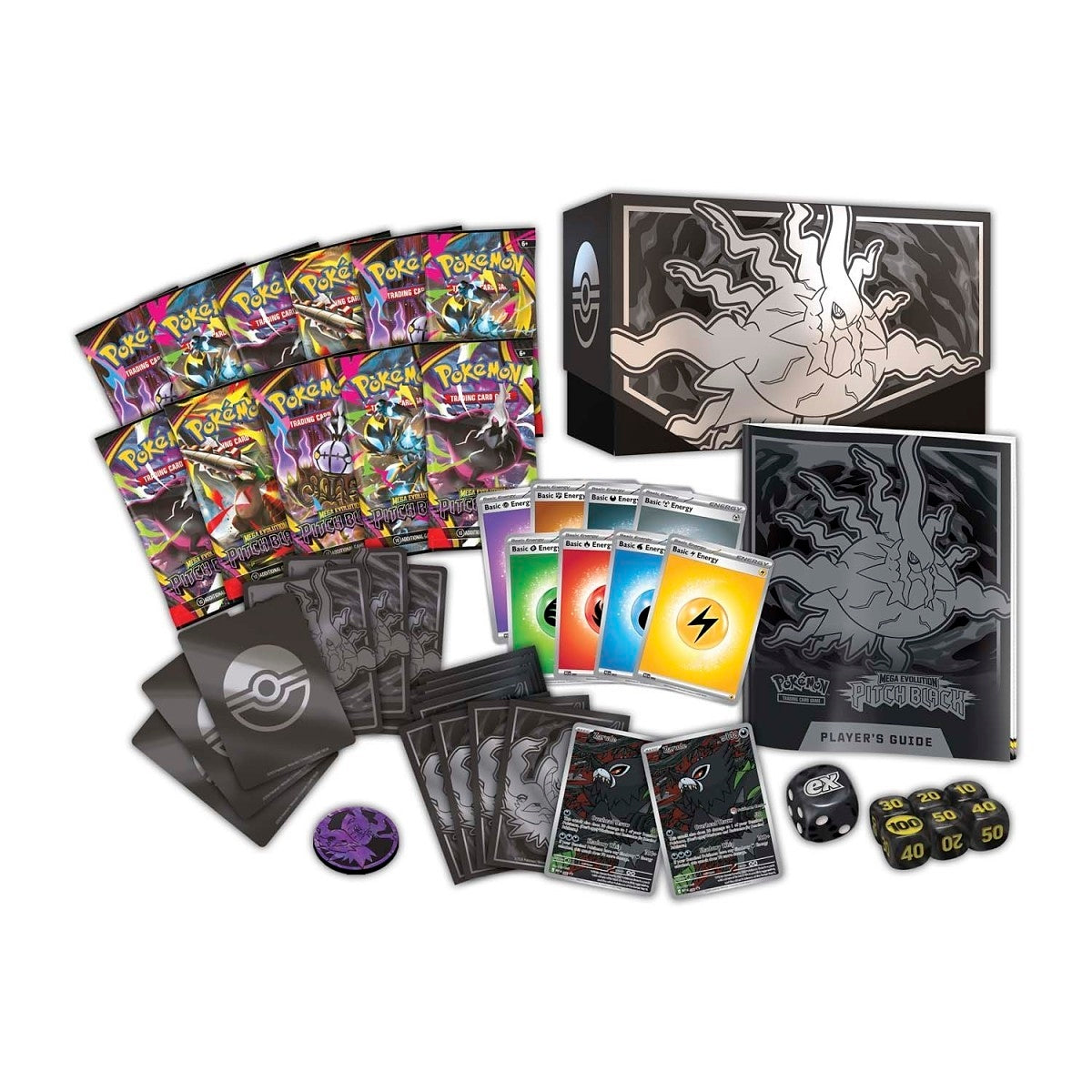 Pokémon - Mega Evolution - Pitch Black Pokémon Center Elite Trainer Box (EN)