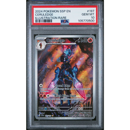 Pokémon - PSA 10 GEM MT - Ceruledge (SSP 197/191) (EN)