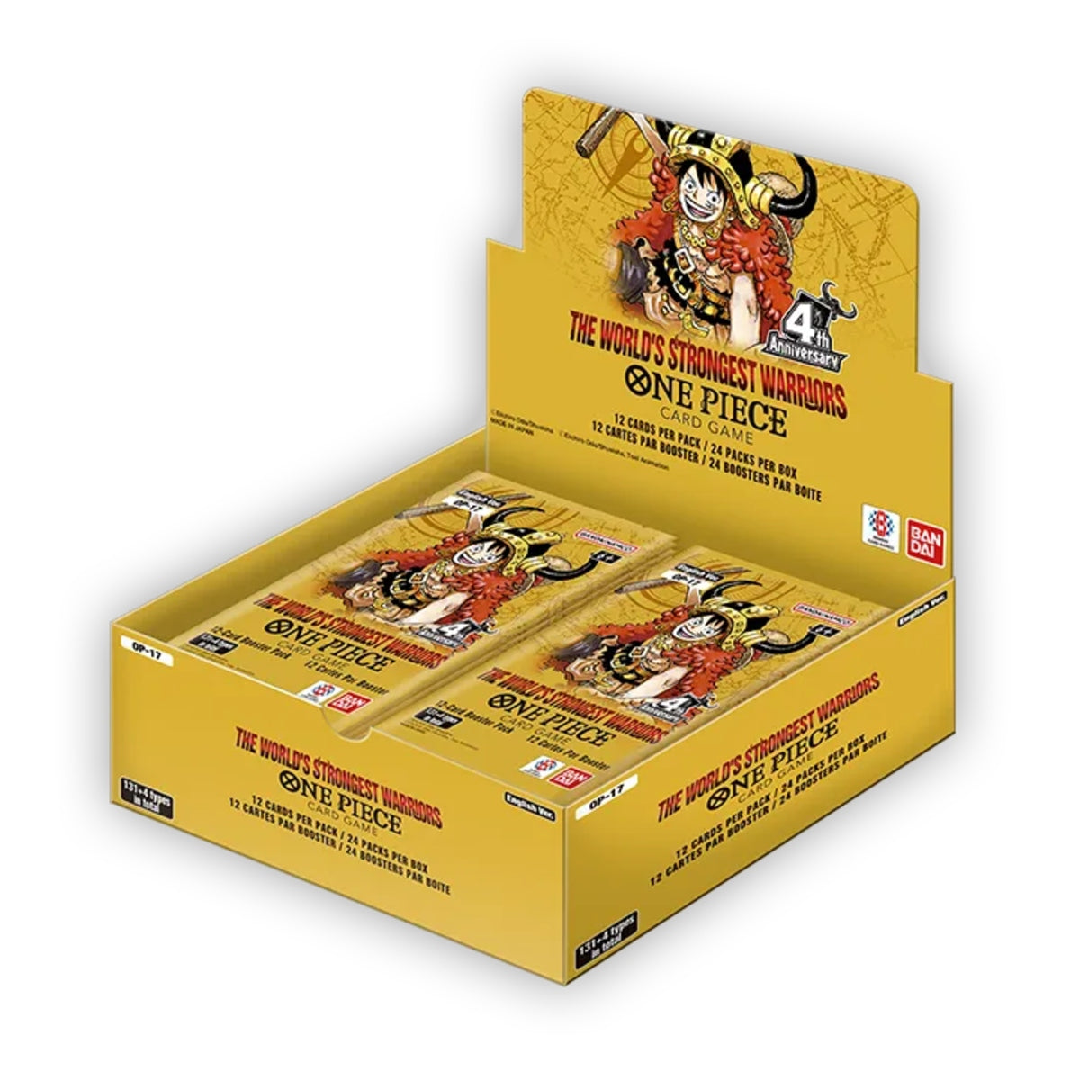 One Piece - The World's Strongest Warriors Display (OP-17) (EN)
