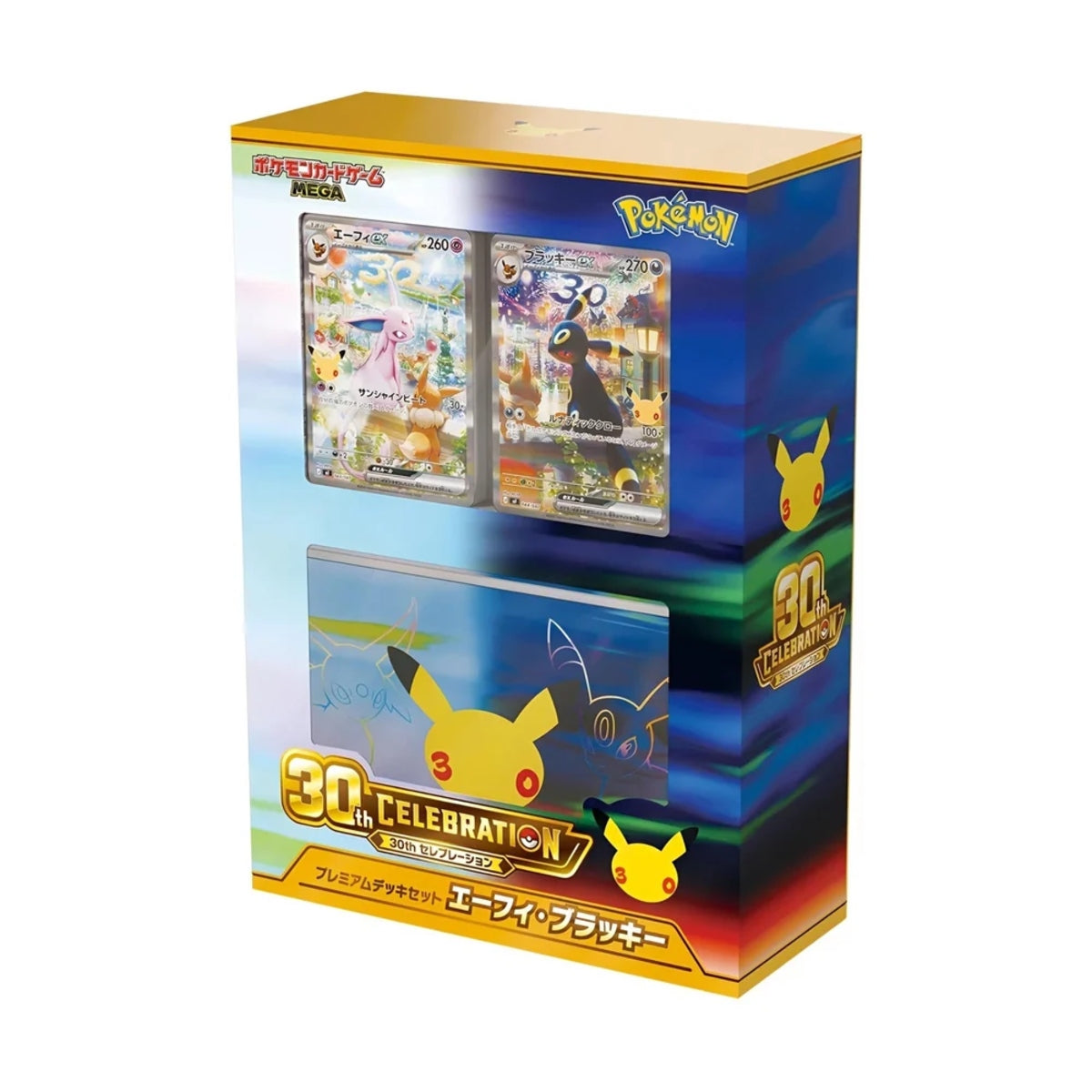 Pokémon - Mega Evolution - 30th Celebration Premium Deck Set Espeon & Umbreon (JPN)