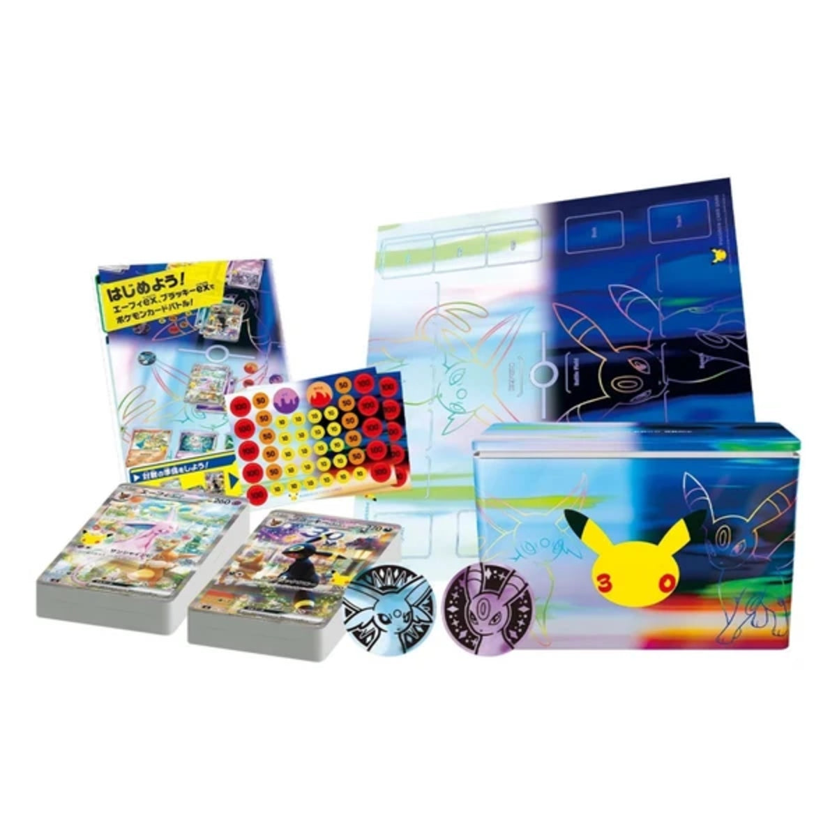 Pokémon - Mega Evolution - 30th Celebration Premium Deck Set Espeon & Umbreon (JPN)