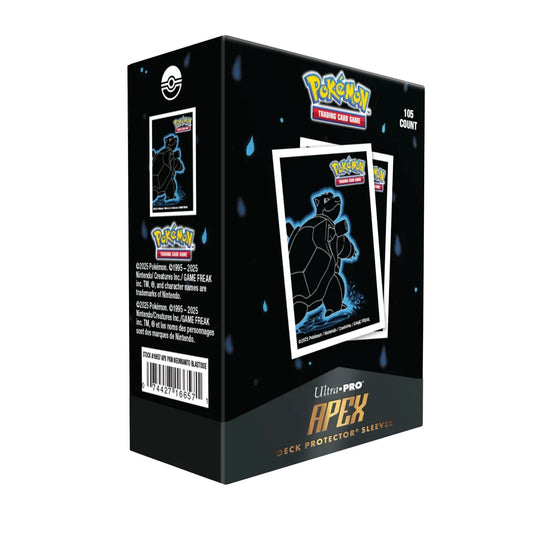 Ultra Pro - Neon Kanto Blastoise Apex Deck Protector Sleeves (105 Stk.)